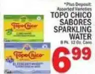 C Town Topo Chico Sparkling Water offer