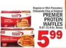 C Town Premier protein waffles offer