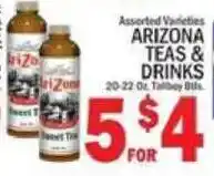 C Town Arizona teas & drinks offer