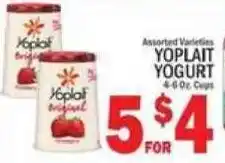 C Town Yoplait yogurt offer