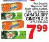 C Town Canada Dry Ginger Ale offer