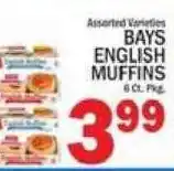 C Town Bays english muffins offer