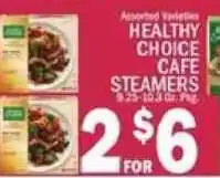 C Town Healthy Choice Cafe Steamers offer
