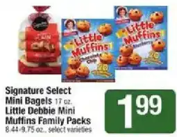 Shaw's Signature Select Mini Bagels offer