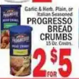 C Town Progresso bread crumbs offer