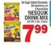C Town Nesquik drink mix offer