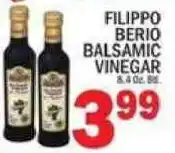 C Town Filippo Berio balsamic vinegar offer