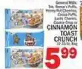 C Town General Mills Cinnamon Toast Crunch offer