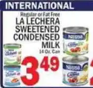 C Town La Lechera sweetened condensed milk offer