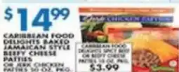 Associated Caribbean food delights baked jamaican style beepy cheese patties offer