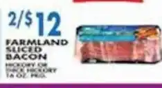 Associated Farmland sliced bacon offer