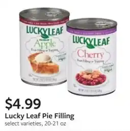 Fareway Lucky Leaf Pie Filling offer