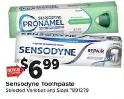 Giant Food Sensodyne toothpaste offer
