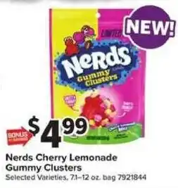 Giant Food Nerds Cherry Lemonade Gummy Clusters offer