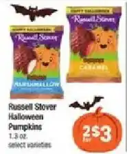 Shaw's Russell Stover Halloween Pumpkins offer