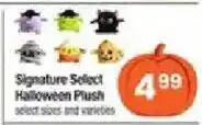 Shaw's Signature Select Halloween Plush offer