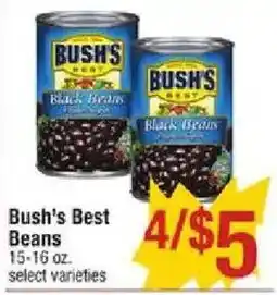 Shaw's Bush's Best Beans offer