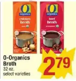 Shaw's O-Organics Broth offer