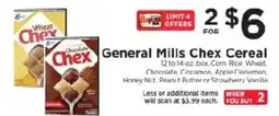 ShopRite General Mills Chex Cereal offer