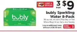 ShopRite Bubly sparkling water offer
