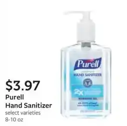 Fareway Purell hand sanitizer offer