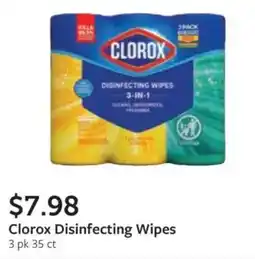 Fareway Clorox Disinfecting Wipes offer