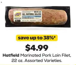 Grocery Outlet Hatfield marinated pork loin filet offer