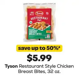Grocery Outlet Tyson Restaurant Style Chicken Breast Bites offer
