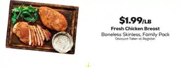 Grocery Outlet Fresh Chicken Breast offer