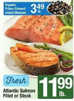 Shaw's Fresh Atlantic Salmon Fillet or Steak offer