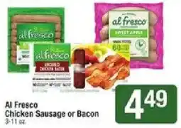 Shaw's Al Fresco Chicken Sausage or Bacon offer