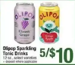 Shaw's Olipop Sparkling Tonic Drinks offer