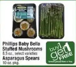 Shaw's Phillips Baby Bella Stuffed Mushrooms offer