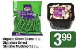 Shaw's Signature Select Organic Green Beans offer