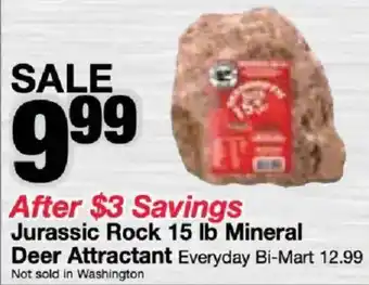 Jurassic Rock Deer Attractant