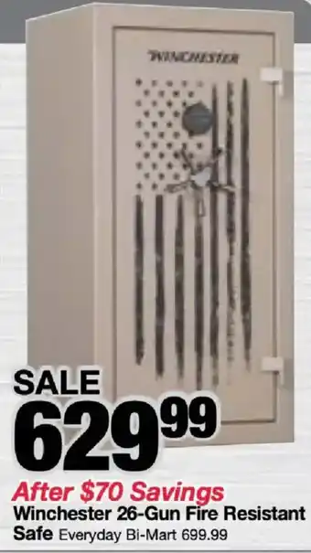 Winchester 26-Gun Fire Resistant Safe