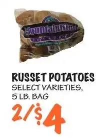 Foodarama Bountiful Russet Potatoes offer