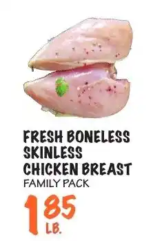 Foodarama Fresh boneless skinless chicken breast family pack offer
