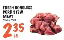 Foodarama Fresh boneless pork stew meat offer