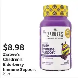 Fareway Zarbee's Children's Elderberry Immune Support offer