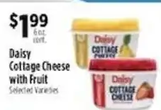 Pioneer Supermarkets Daisy Cottage Cheese with Fruit offer