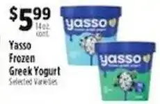 Pioneer Supermarkets Yasso Frozen Greek Yogurt offer