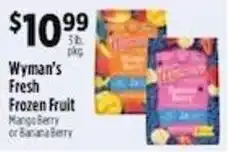 Pioneer Supermarkets Wyman's Fresh Frozen Fruit offer
