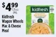 Pioneer Supermarkets Kidfresh Wagon Wheels Mac & Cheese Meal offer