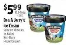 Pioneer Supermarkets Ben & Jerry's Ice Cream offer