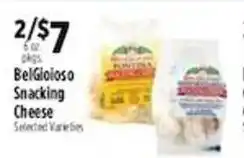 Pioneer Supermarkets BelGioioso Snacking Cheese offer