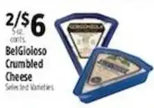 Pioneer Supermarkets BelGioioso Crumbled Cheese offer