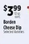 Pioneer Supermarkets Borden Cheese Dip offer