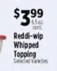 Pioneer Supermarkets Reddi-wip Whipped Topping offer