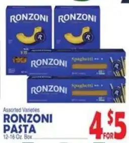 Bravo Supermarkets Ronzi pasta offer